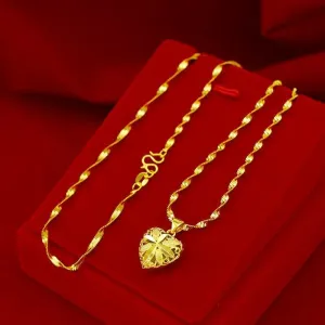 18k Gold Colored Necklaces