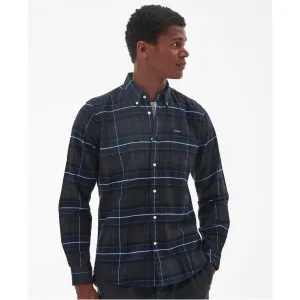 Barbour Kyeloch Tailored Shirt Black Slate MSH5014TN17