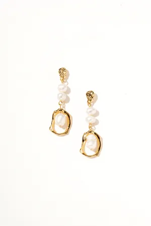 Isra Pearl Drop Earrings