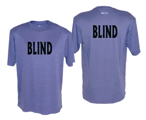 Men's BLIND Short Sleeve Shirt - Reflective or Black Text