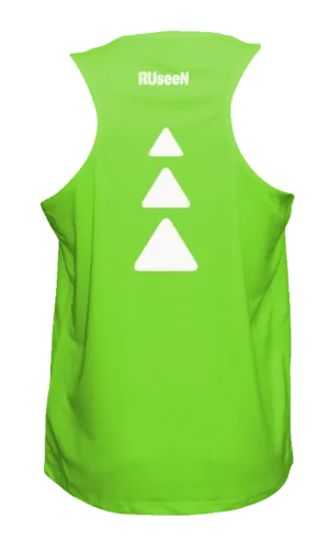 Men's Reflective Tank - Triangles