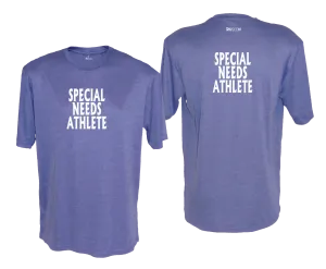 Men's SPECIAL NEEDS ATHLETE Short Sleeve Shirt - Reflective or Black Text