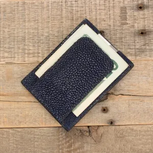 Stingray Navy Clip Wallet