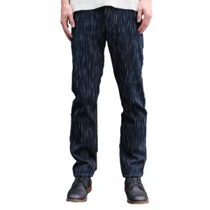 Studio D'Artisan Indigo "Rain" Sashiko Pants (Regular Tapered)